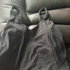 lululemon athletica Black Crop Top